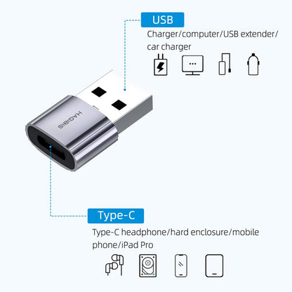 USB-A to Type-C Adapter HAGIBIS