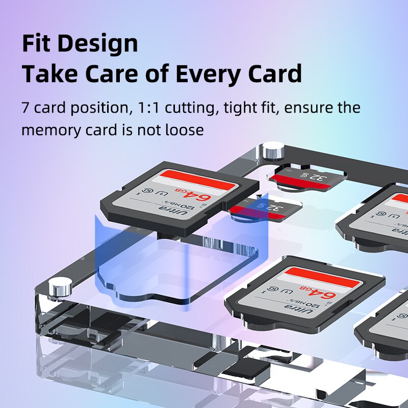 SD/Micro SD Card Case  HAGIBIS