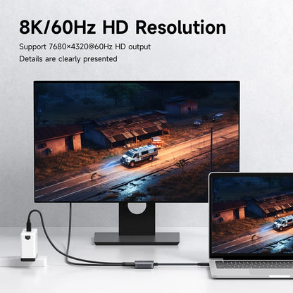 USB-C-Splitter 100 W 4K/60 Hz 2 in 1 