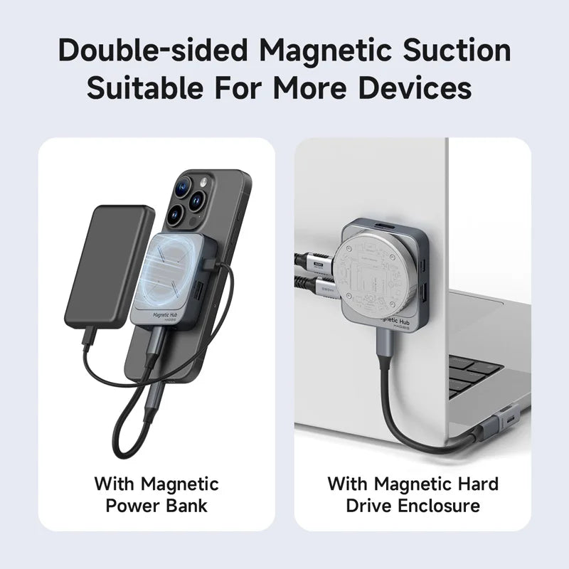 USB-C Magnetic Docking Station TC100 Hagibis