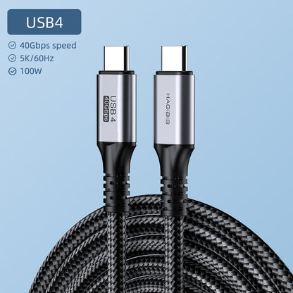 USB4 Cable 100W 40Gbps HAGIBIS