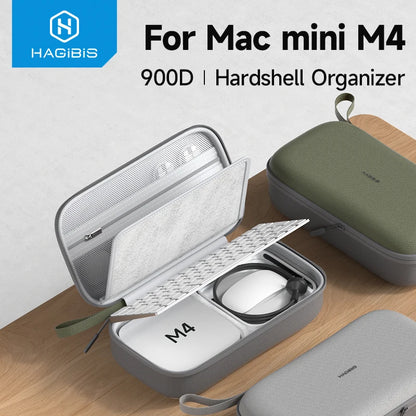 Electronic Organizer Travel Case Bag for Mac mini M4 Hagibis