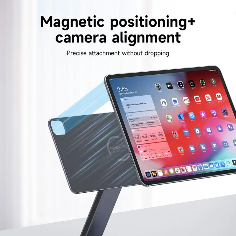 Magnetic Stand with Hub USB C for iPad Pro M4 Hagibis