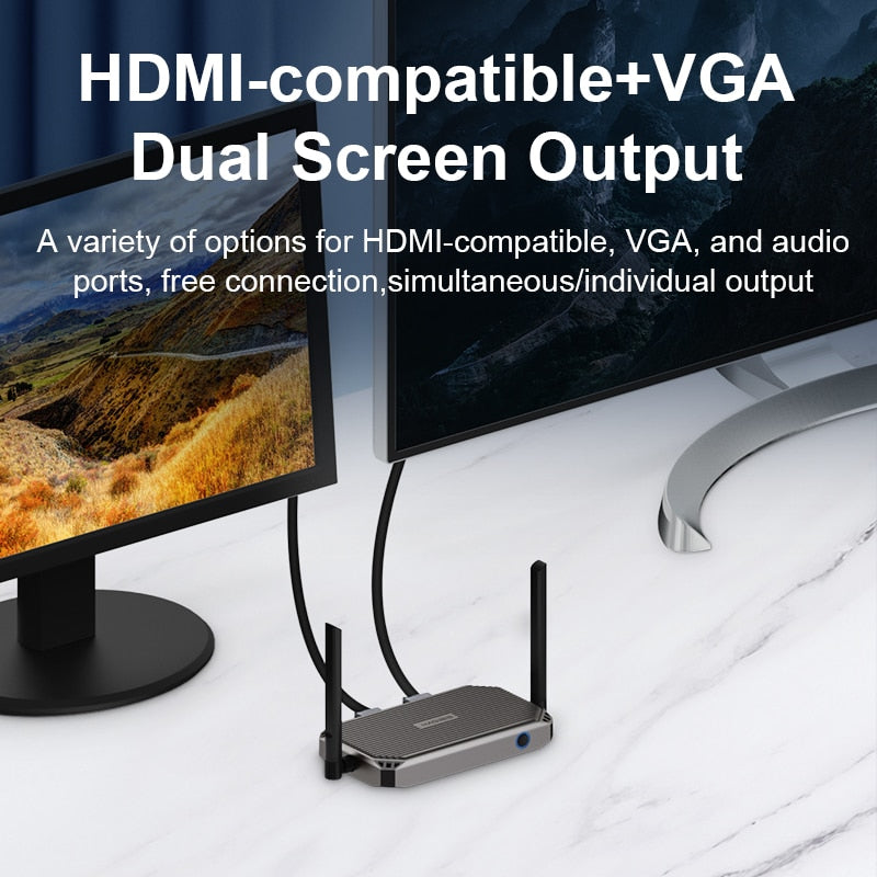 Wireless HDMI Transmitter & Receiver Extender HAGIBIS