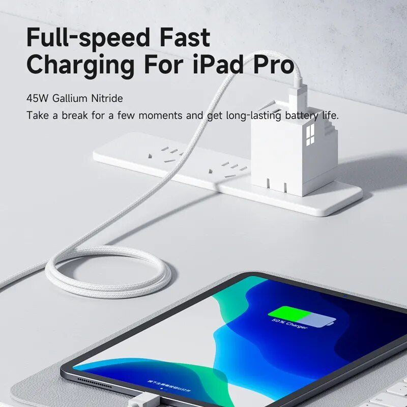 45W GaN USB C Charger Mini House Dual Port HAGIBIS