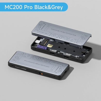 M.2 NVMe SSD Enclosure Write Protect MC200 Hagibis