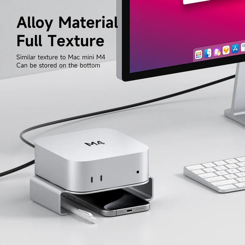 Mac mini M4 Aluminum Alloy Stand Hagibis