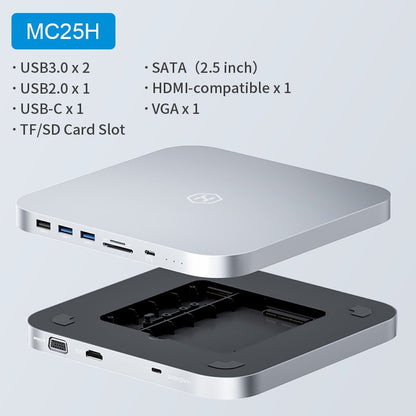 HUB -C Docking Station with HDD Enclosure Hagibis