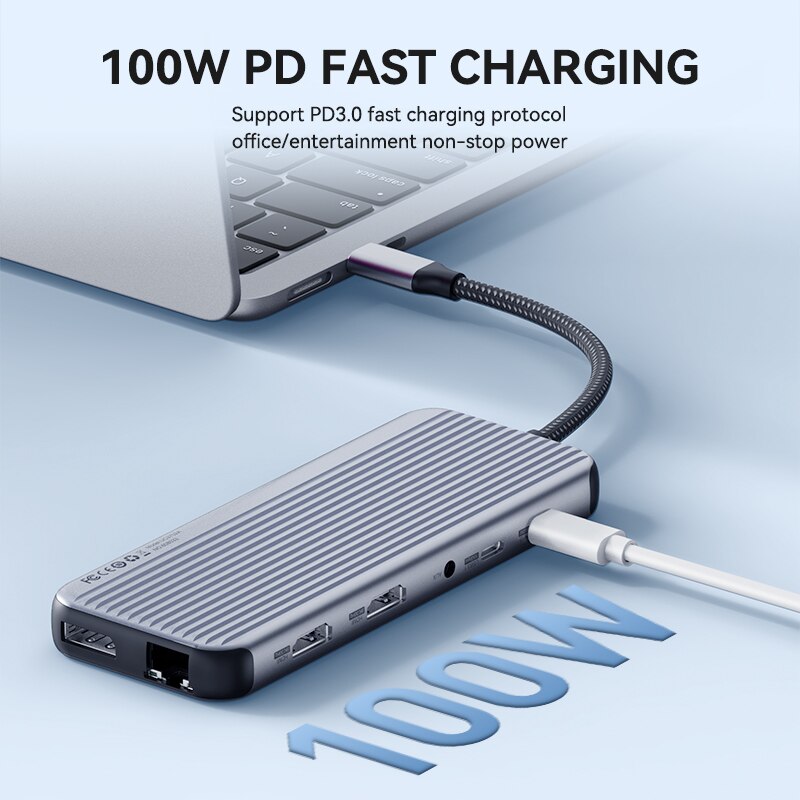 12 in 1 USB C Hub Hagibis