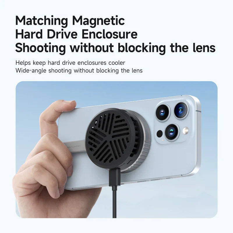 Magnetic Cell Phone Cooling Fan Hagibis