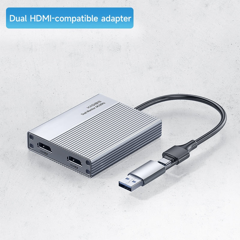 Dual HDMI Adapter 4K M1/M2