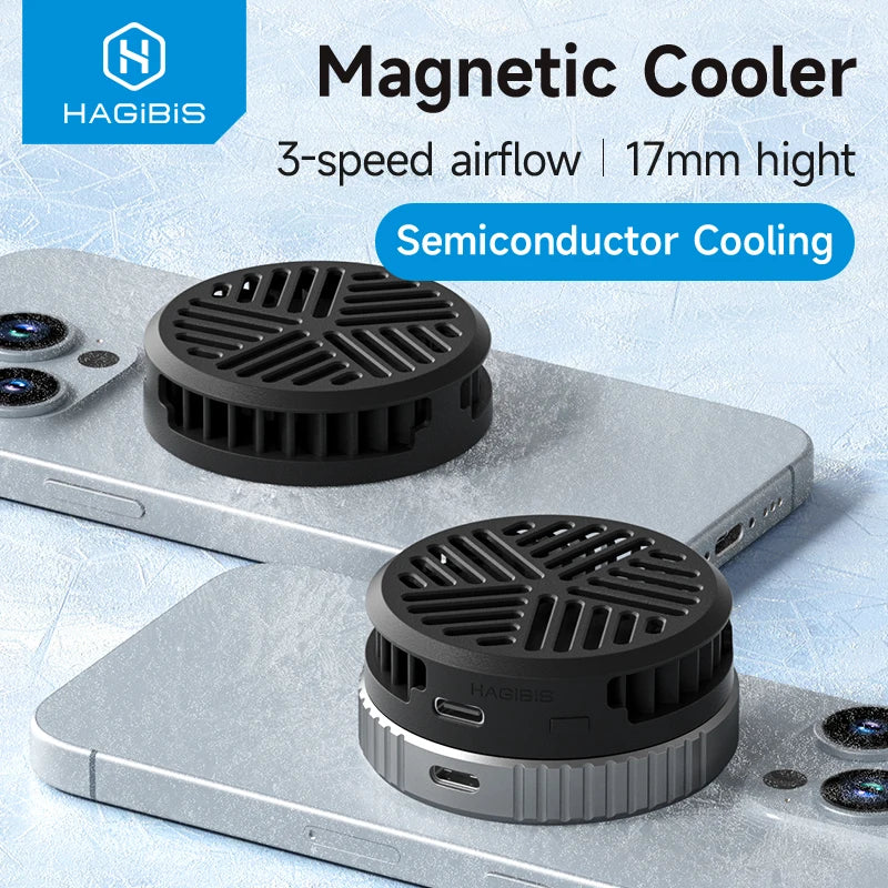 Magnetic Cell Phone Cooling Fan Hagibis