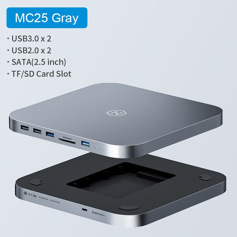 HUB -C Docking Station with HDD Enclosure Hagibis