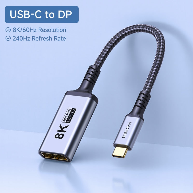 USB-C to DisplayPort Adapter HAGIBIS