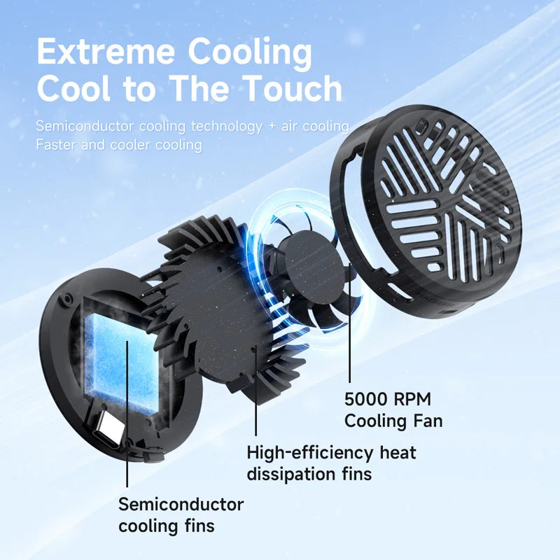 Magnetic Cell Phone Cooling Fan Hagibis