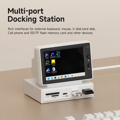 USB C Docking Station Mini PC Monitor Hagibis