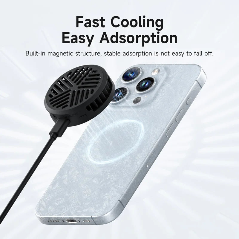 Magnetic Cell Phone Cooling Fan Hagibis