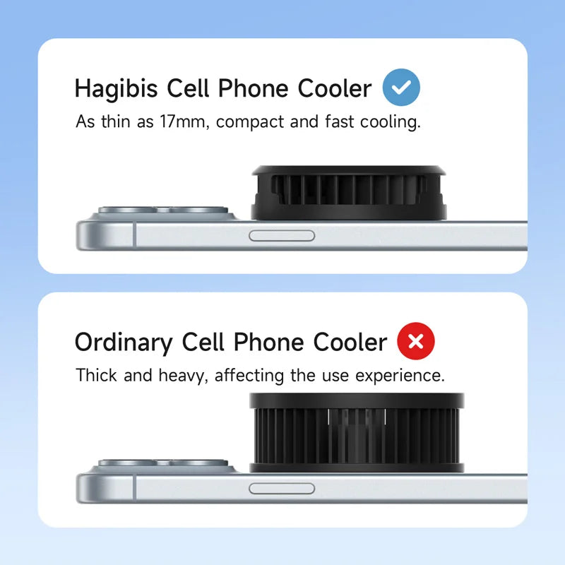 Magnetic Cell Phone Cooling Fan Hagibis