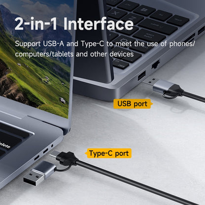 Dual Interface 4 in 1 USB C Hub HAGIBIS