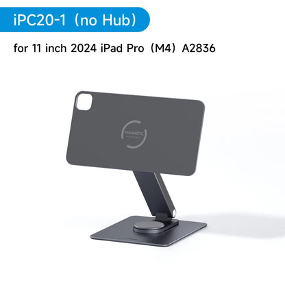 Magnetic Stand with Hub USB C for iPad Pro M4 Hagibis