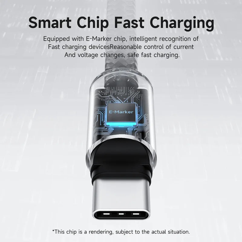 240W Fast Charging Cable USB C Hagibis