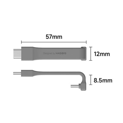 Kurzes USB-C-Kabel 40 Gbit/s USB4 