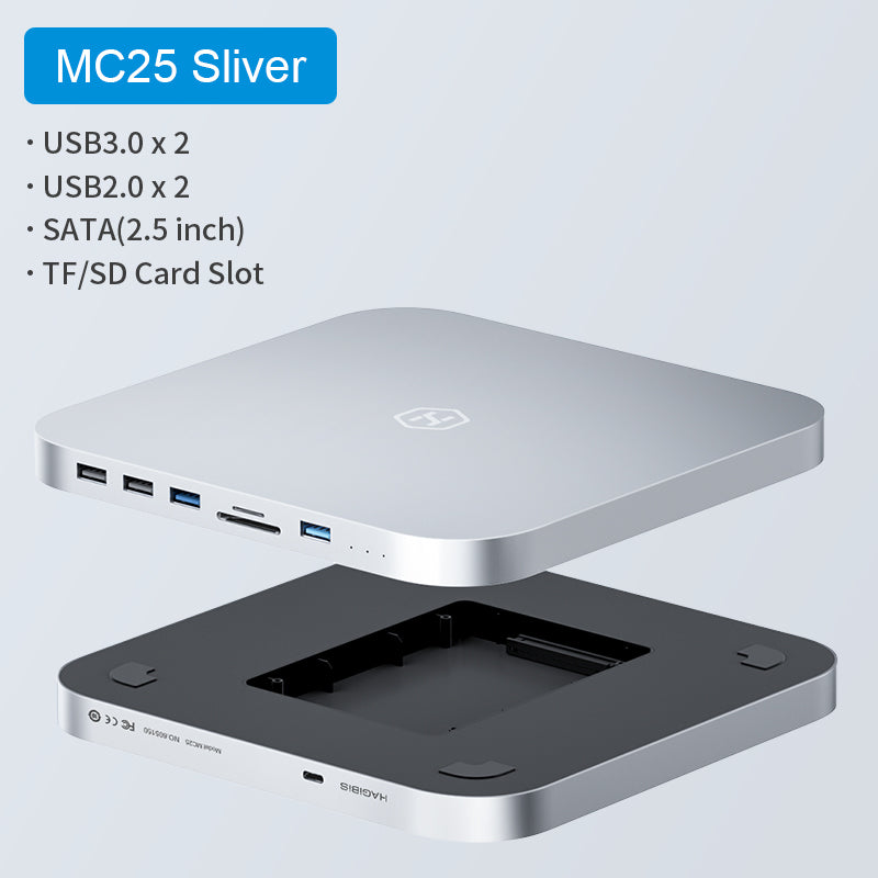 USB C Hub with Hard Drive Enclosure