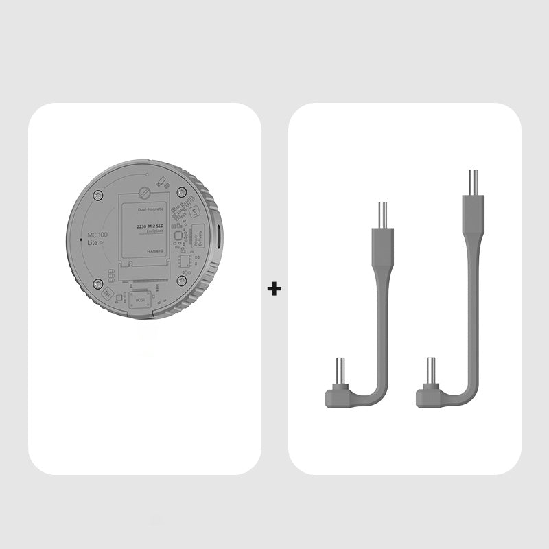 Magnetisches M.2 2230 NVMe SSD-Gehäuse MC100 