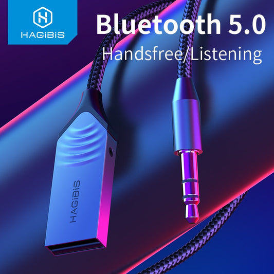 Bluetooth 5.0 Receiver Audio Cable HAGIBIS
