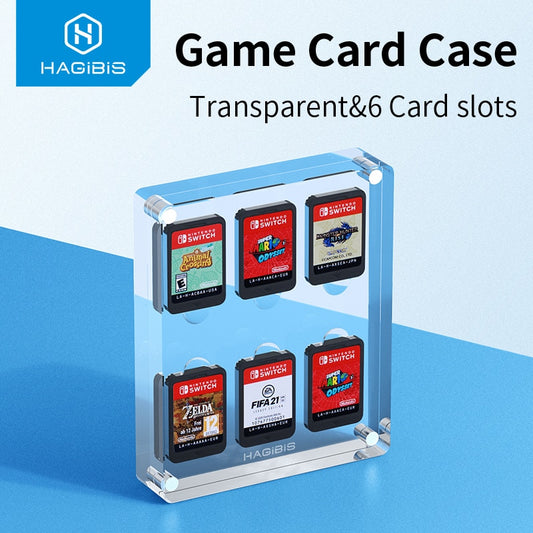 Switch Game Card Case 6 Card Slots HAGIBIS