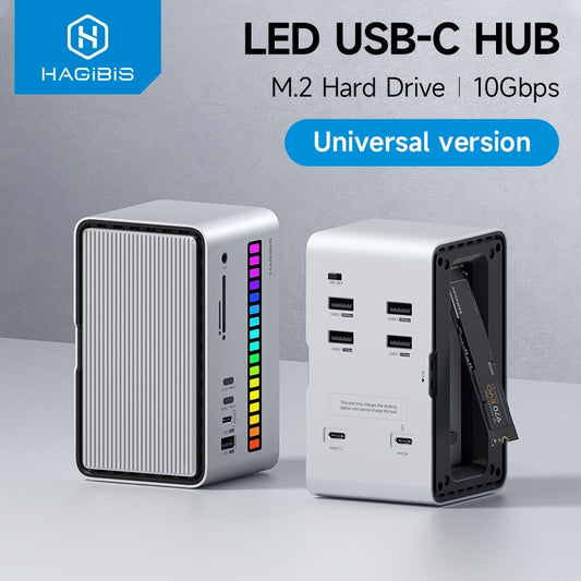 USB C LED Strip Light Docking S tation  HAGIBIS