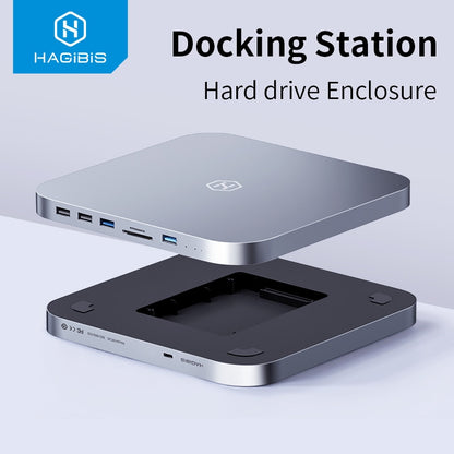 HUB -C Docking Station with HDD Enclosure Hagibis